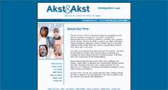 Desktop Screenshot of akstlaw.com